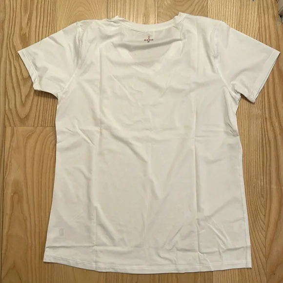 Tommie Copper Women’s CZ short sleeve V Neck t shirt white - Picture 5 of 6